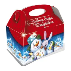 Сладкий новогодний подарок Новогодний с Дедом Морозом 500 грамм стандарт